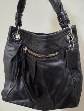COACH Parker Leather Hippie Carryall Bag